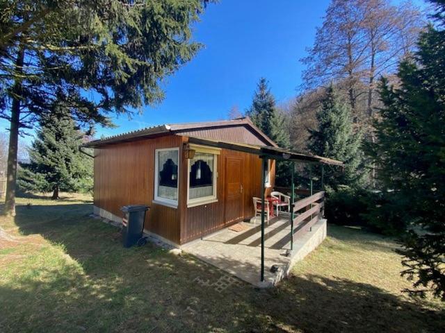 Waldfrieden Bungalow Garnsdorf Dış mekan fotoğraf
