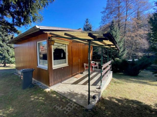 Waldfrieden Bungalow Garnsdorf Dış mekan fotoğraf