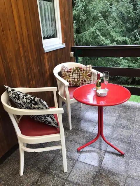 Waldfrieden Bungalow Garnsdorf Dış mekan fotoğraf
